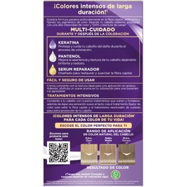 Palette Tinte para cabello color creme, rubio extra claro cenizo 9-1