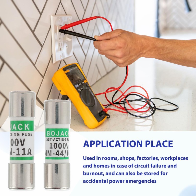BOJACK Multimeter Fuse DMM-11A and DMM-44 Fast Acting Digital Multi