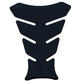 BIKE-label Tank Pad 3D Motorcycle Sticker Black 500946VA