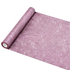 HEETA Sizoweb Table Runner, Pink, Modern Table Runner, Can be Cut to Size, for Table Decoration, Party Decoration for Birthday, Wedding, Festive Decoration, 30 cm x 5 m