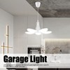 LED Garage Light E27 E26 5 Leaf Foldable 5100LM 60W