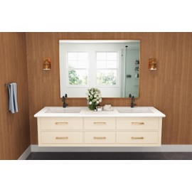 Formica Sheet Laminate - Wild Cherry, Artisan Finish. 4 x 8. Vertical Grade is Ideal for use on Low wear Surfaces Such as Cabinet Faces and Sides, Doors, Furniture, etc.