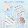 NEWEST 960 Pieces Transparent Highlighter Strips for Reading, Gradient Removable
