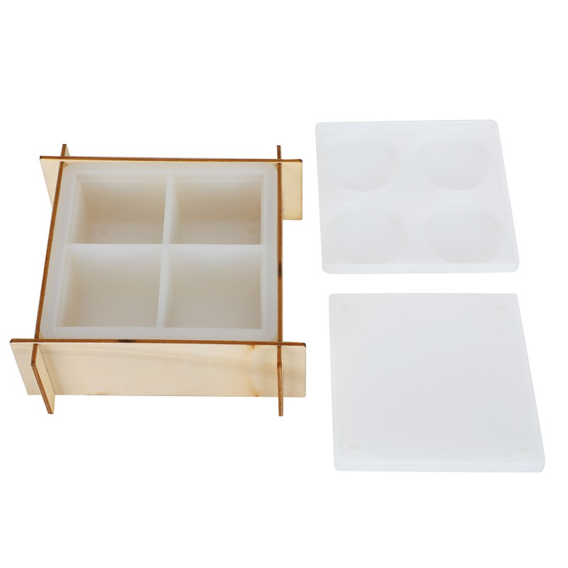 Square Mold DIY Crystal Epoxy Mould Silicone Parts Mirror Surface