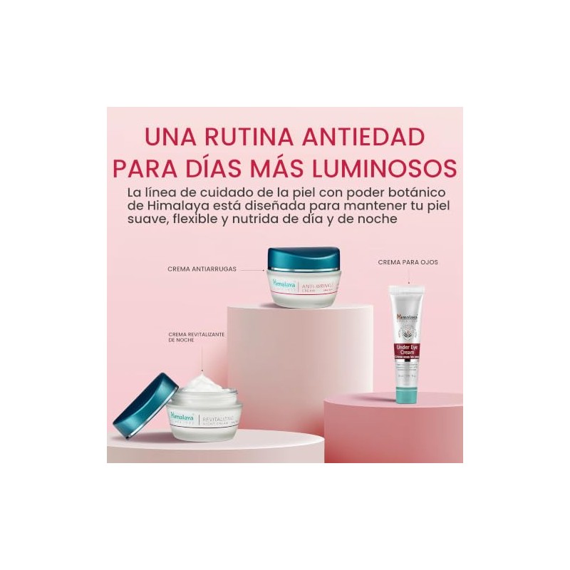 Crema anti-arrugas con Aloe vera y extracto de Uva, 1.69Oz/50ml
