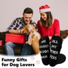 Belillpipi Birthday Gifts for Women Men Dog Lovers Socks with