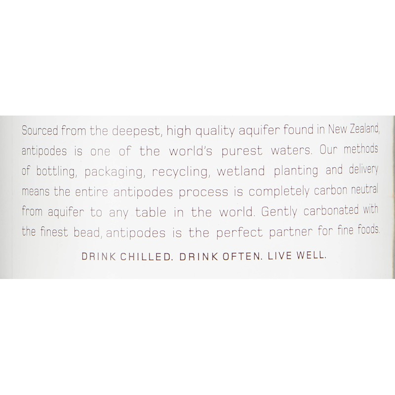 Antipodes - Sparkling Water - 16.9 oz (500 mL) (4