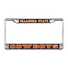 Oklahoma State Domed_PlateFrame Domed OSU Metal Plate Frame
