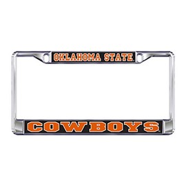 Oklahoma State Domed_PlateFrame Domed OSU Metal Plate Frame