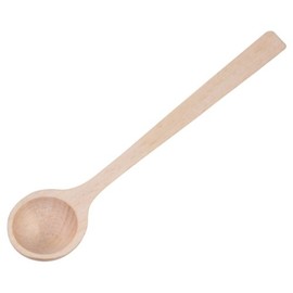 Dosing spoon, 7 cm, sturdy coffee spoon, measuring spoon coffee measure made of beech wood, powder dosing aid, shovel from Europe, practical coffee solder for measuring