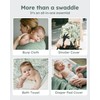 Yoofoss Muslin Swaddle Blankets, Organic Baby Blankets, 47 x 47