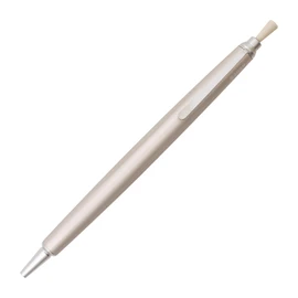 ZOOM BC-ZL2EC08 Oil-based Ballpoint Pen, 0.02 inches (0.5 mm) [Matte Silver]