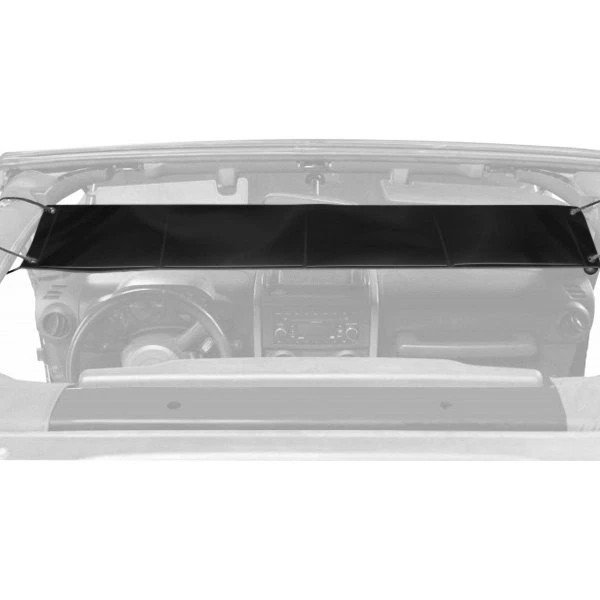 Steinjager For Jeep Wrangler JK 2018 Steinjager J0045850 Black Overhead