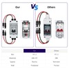 kerwinn Solar Panel Disconnect Switch,30A 1000V Miniature Circuit Breaker Box