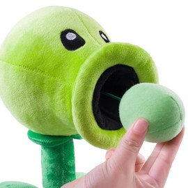 JHESAO - Juguetes de peluche de 20 cm para plantas y zombies de 20 cm PVZ 1 2 Pelota de muñeca suave Pelota de guisante