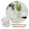 Kisangel Ceramic Orchid Pots with Drainage Holes for Flower Planter