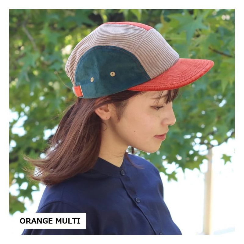 regnuu Corduroy Cap, Men's Hat, Work Cap, black multi (MULTI)