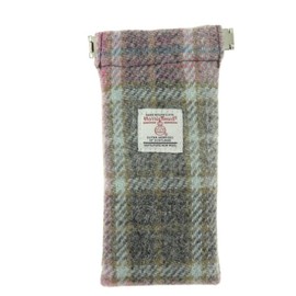 Glen Appin Harris Tweed Glasses Cases (Colour 134 Soft Pink Buchanan)