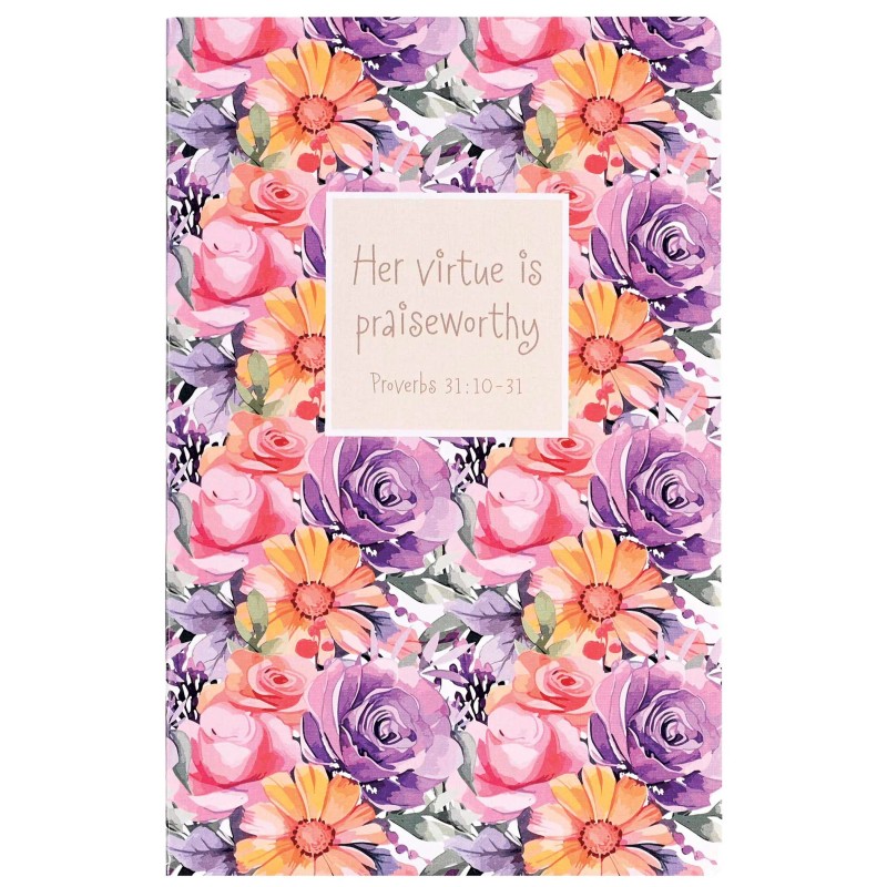 TD Notetakers Virtue Praiseworthy 100gsm Thermal/Spiral Bound B5/Offset Paper Cover