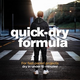 Fox Valley Super Supreme Traffic Marking Spray Paint – Fast-Drying, Long Lasting, Durable & Weather-Resistant - Marking Paint for Roads, Parking Lots, Sidewalks & Factory Floors, 18oz (12-Pack, Black)