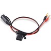 SafeAMP Wire Harness Compatible with NOCO(R) GC002 X-Connect, M6 (1/4in)