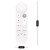 Voice Replacement Remote Control Commander Compatible with Google TV Streamer