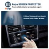 Ruiya 2024 Cayenne Accessories,Screen Protector for 2024 Cayenne 12.3"+12.6"+Rear Air
