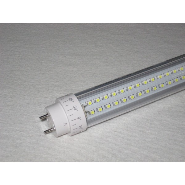 LED SMD T10 Tube Light, 2FT Day White, 10W, 160LED, 90V-277V UL