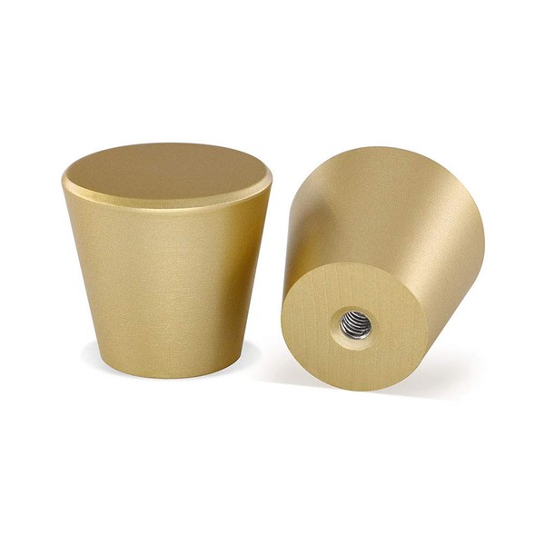 homdiy (10 Pack) Cabinet Knobs Gold Drawer Knobs - HD745GD