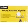 Rolson 60335 Helping Hand with 60 mm Magnifying Glass