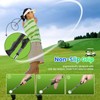 NUISISA Retractable Golf Swing Training,Golf Training Aid,Golf Grip Trainer,Golf Accessories