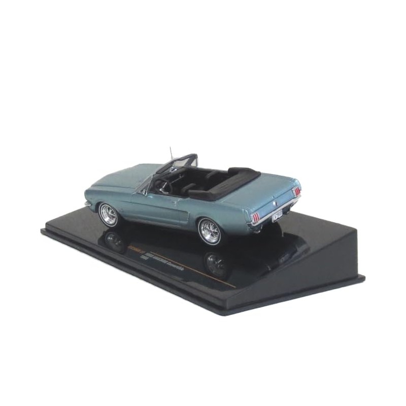 Ixo Model B Ford Mustang Convertible 65 Light Blue 1/43