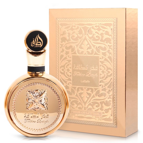 Lattafa Perfumes Fakhar Gold EDP Extrait, 3.40 Fl Oz (Pack of 1)