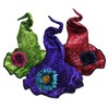 IPENNYE Witch Hat, Halloween, Witch Hat, Lolita, Headpiece, Flowers, Removable,