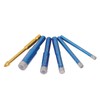 6PCS Brazed Dry Drill Bit Wear Resistant Vaccum Brazing Diamond