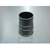 BLACK ROUND 68MM DOWN PIPE STRAIGHT CONNECTOR