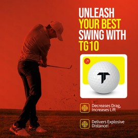 White Golf Balls, 24-Count Package - Super Soft Long Distance Golf Balls - Highly Visible Ionomer Soft Core with Less Spin and Increased Speed Helps Improve Your Game