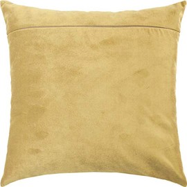 Bright Gold. Velvet Backing for DIY Throw Pillows, 40×40 cm, with Zipper