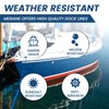 MERIANE Boat Dock Lines Marine Grade, 5/8" x 35' Double