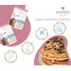 Harina Para HotCakes Soana Veganas, Sin Conservadores, Sin Azúcar, Sin