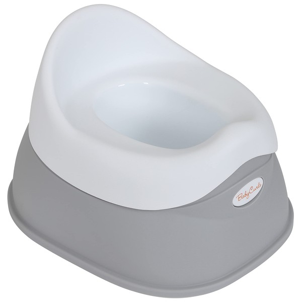 Babycurls Deluxe Steady Potty with Non Slip Grip Feet and Removable Bowl Seat - Easy to Clean Loo Training for Kids Toddlers Infants Practical Lightweight and Portable with High Back