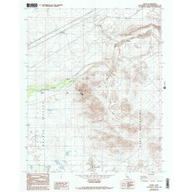 YellowMaps Manix CA topo map, 1:24000 Scale, 7.5 X 7.5 Minute, Historical, 1982, Updated 1993, 26.8 x 21.5 in - Tyvek