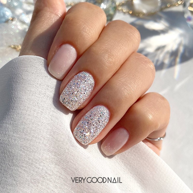 Very Good Nail Glow Whole Gel JAR Type Glitter Single
