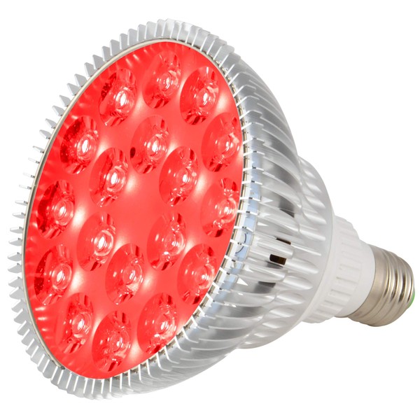 ABI LED Light Bulb for Red Light Therapy, 660nm Deep Red, 54W Class