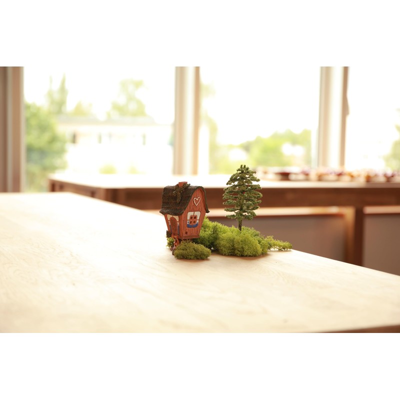 Midene Fantasy Collection Miniature House Ceramic Incense Sticks Handmade