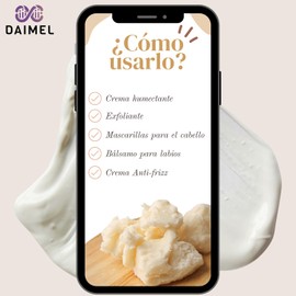 Daimel Manteca De Karité 100% Pura Y Orgánica (1 Kilo)