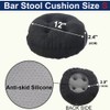 BUYUE Seat Cushion for Round Bar Stool, Dia.12 Luxury Fashion