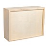 Rayher Wooden Chest, 15x20x7cm, 4 Drawers, Wood Brown, 20 x