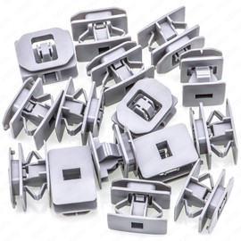 Rexka 15pcs Rocker Panel Moulding Clip for Ford 500 6G1Z-5410182-A