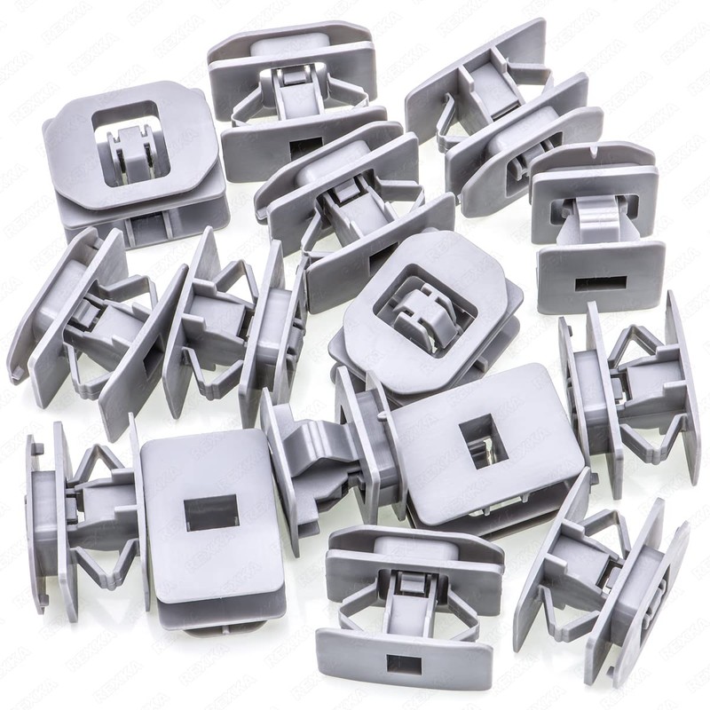 Rexka 15pcs Rocker Panel Moulding Clip for Ford 500 6G1Z-5410182-A